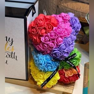 Always & Forever Flower Bear in Box